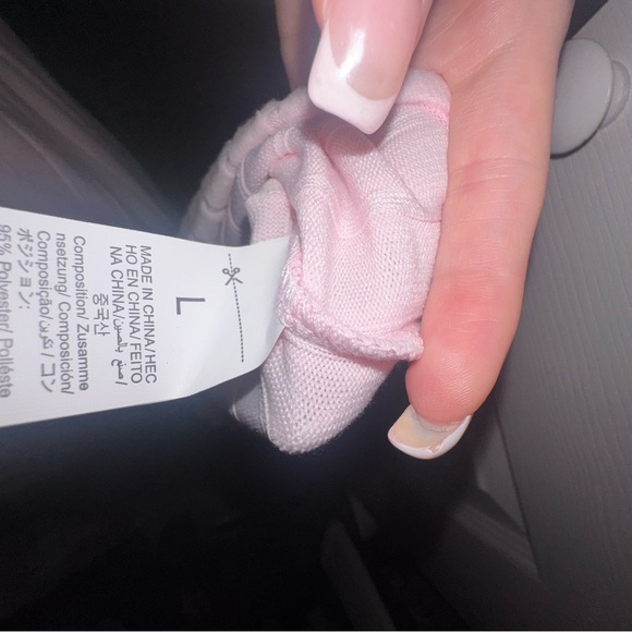 Pink Ribbed Lounge Set - Picture 3 of 4